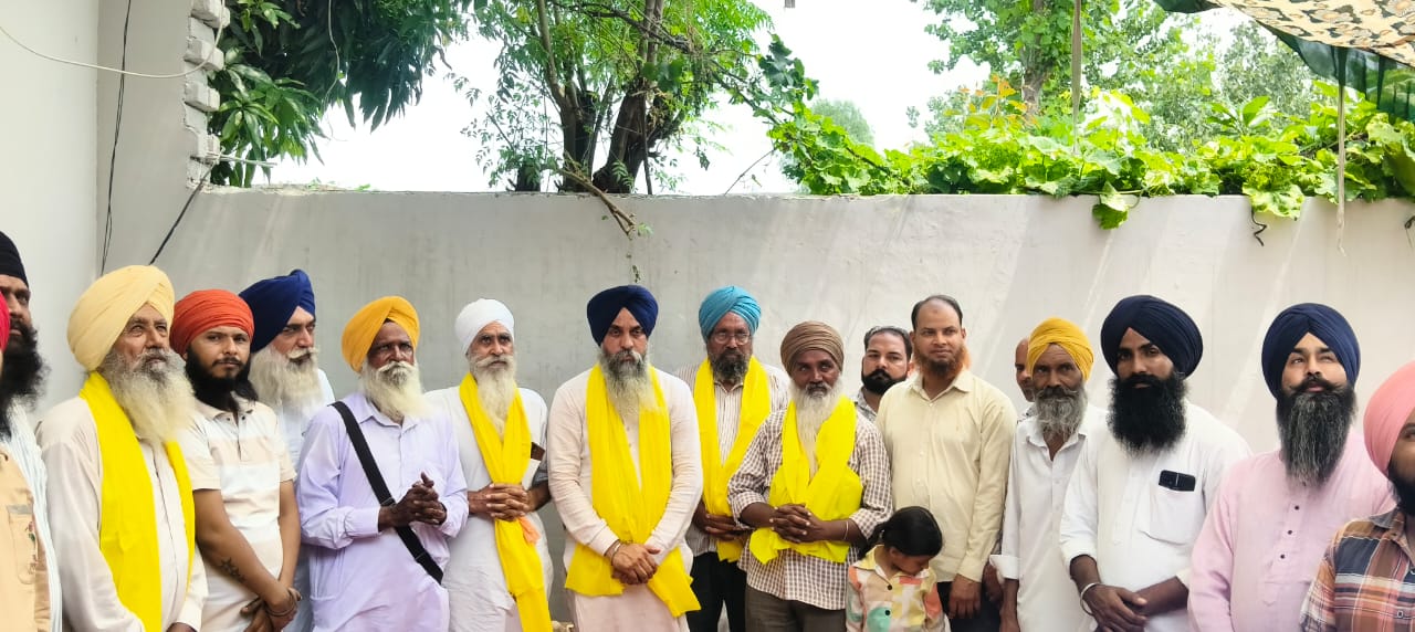 वरिष्ठ अकाली नेता रुलदा सिंह दोराहा साथियों सहित अकाली दल वारिस पंजाब में शामिल