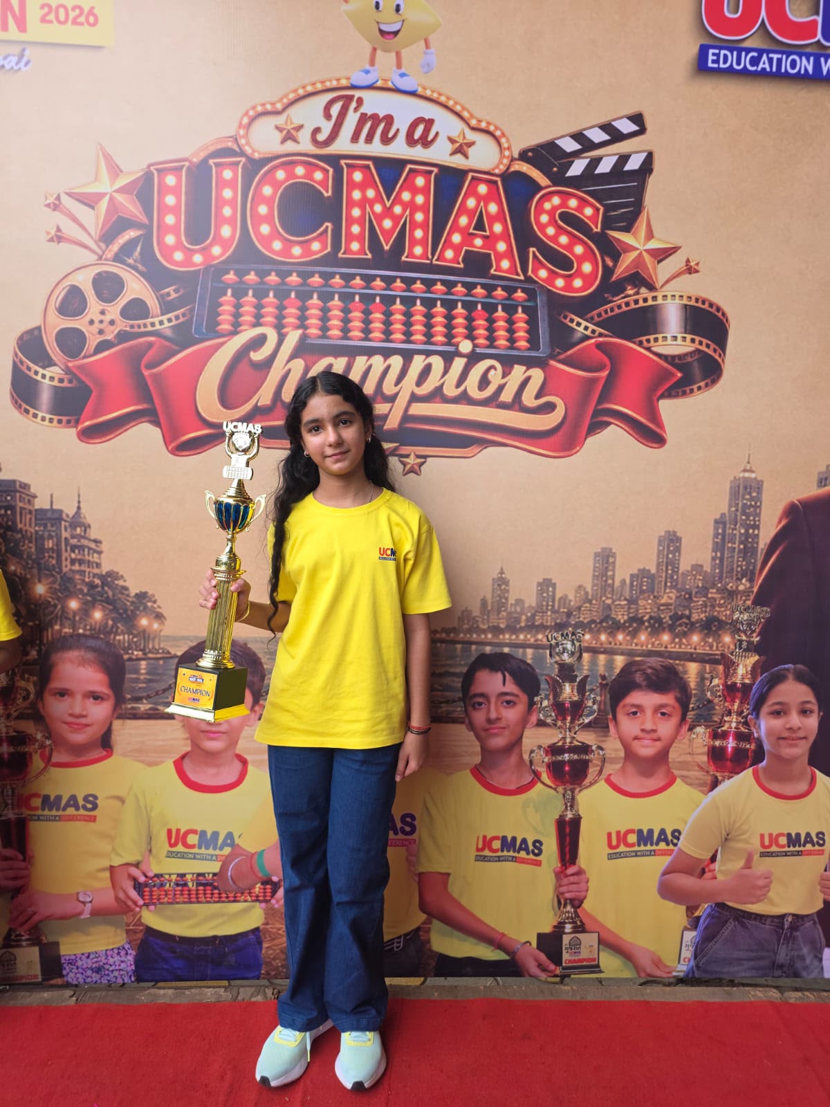 माउंट इंटरनेशनल स्कूल के छात्रों का UCMAS राष्ट्रीय प्रतियोगिता में शानदार प्रदर्शन